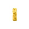 Black Bow Jewelry 14k Yellow Gold Plated Sterling Silver Flower Spacer Bead Charm - 2 of 4