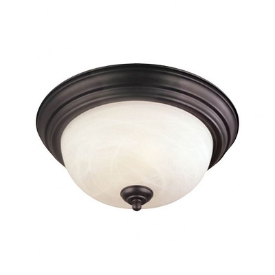 Thomas Lighting Essentials 3 - Light Flush Mount in  Painted Bronze