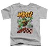 Teenage Mutant Ninja Turtles: Mutant Mayhem Skater Mikey Kids T Shirt For Toddlers, Athletic Heather - 2 of 4