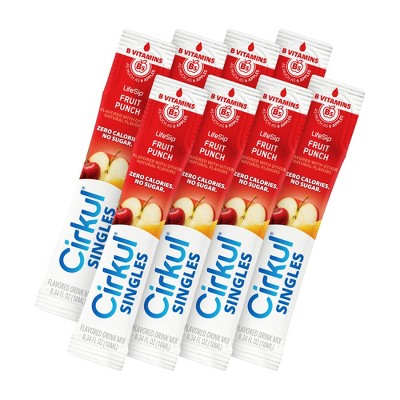 Cirkul Singles LifeSip Fruit Punch - 2.72 fl oz/8pk