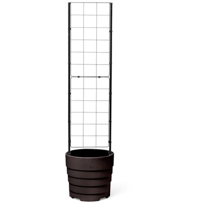 Gardener's Victory Self-Watering Planter with Vine Trellis - Gardener's Supply Company