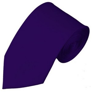 Men's Solid Color Slim 2.75 Inch Wide And 58 Inch Long Neckties - 1 of 4