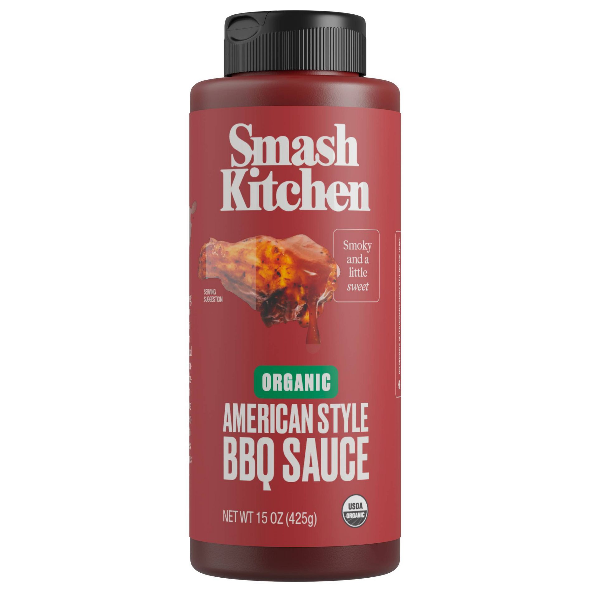 Smash Kitchen Organic American Original BBQ Sauce - 15oz