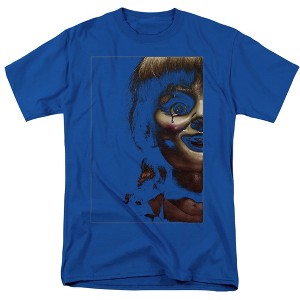 Annabelle Doll Tear Adult T-Shirt - 1 of 4