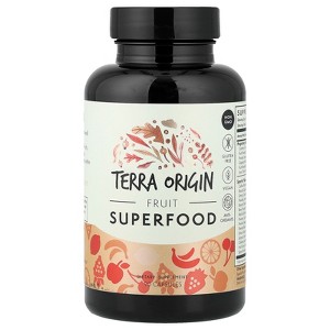Terra Origin Fruit Superfood, 90 Capsules - 1 of 4
