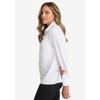 Jessica London Women's Plus Size Georgette Pearl Trim Blouse - 4 of 4