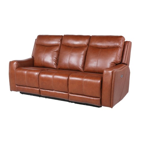 Elixir 3 seater online leather power recliner sofa