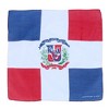 CTM Cotton Dominican Republic Flag Bandana - 2 of 4
