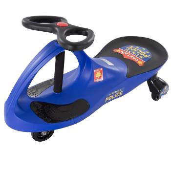 Toy Time Law Enforcement Wiggle Car Ride-On Toy - Blue