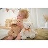 Bearington Huggles the Teddy Bear: Hand-Sewn 10 Tall Creamy White Stuffed Bear - 3 of 4