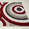 Luxe Weavers Shag Geometric Area Rug, Modern, Stain Resistant, Easy Indoor Rugs for Bedroom, Living Room - 3 of 4