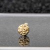 Jewelry Avalanche 20G 14K Yellow Gold Round Nugget Nose Bone Nose Ring Stud - 3 of 4