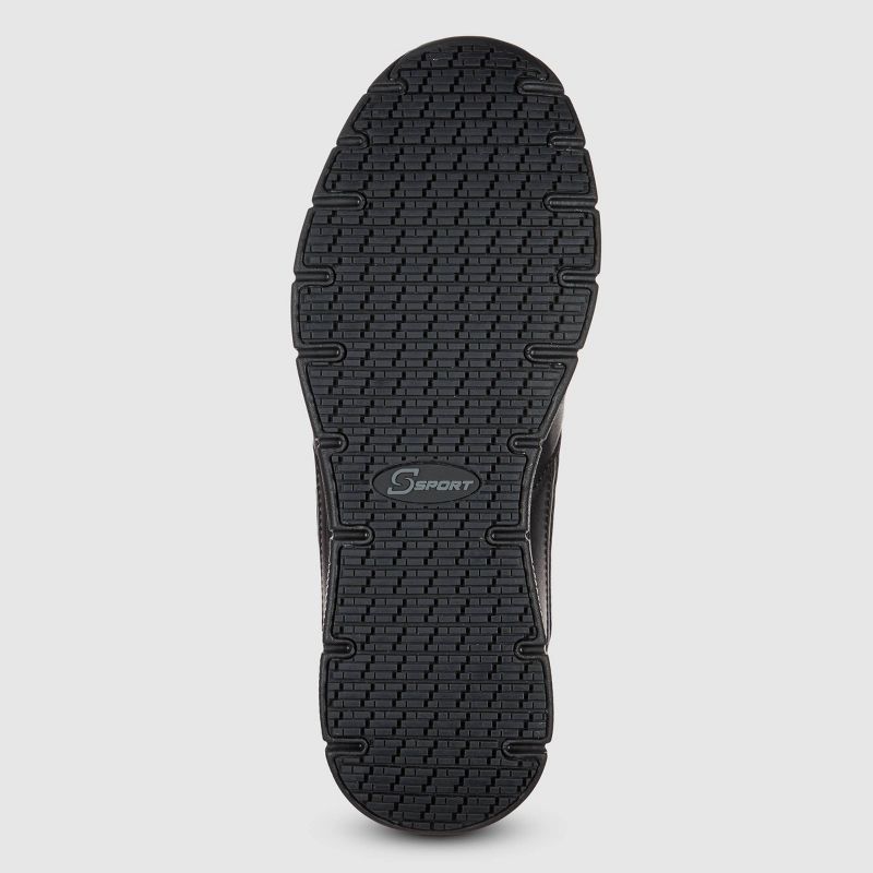 S Sport By Skechers Men's Brise Slip Resistant Sneakers - Black, 4 of 5