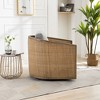 NicBex Swivel Accent Chair Modern 360 Degree Barrel Chair Club Chair Leisure Arm Chair Sofa Chair for Living Room, Bedroom, Office - 4 of 4