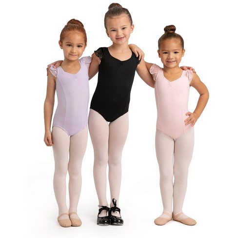 Capezio Short Sleeve Leotard - Girls