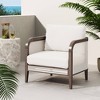 Nathan James Twila Outdoor Accent Chair White - 2 of 4