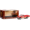1982 GMC K-2500 Sierra Grande Wideside Pickup w/Trailer Hitch Red "Busted Knuckle Garage" 1/18 Diecast Model Car by Greenlight - 3 of 3
