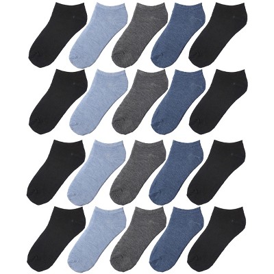 black, denim, chambrey & charcoal