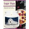Courtside Market Christmas Night Sugar Plum 18oz Soy Wax Candle Glass Jar & Lid - 3 of 3
