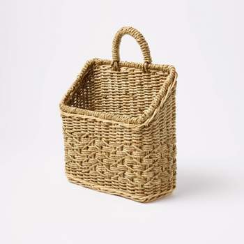 Large Natural Woven Round Basket - Threshold™ : Target