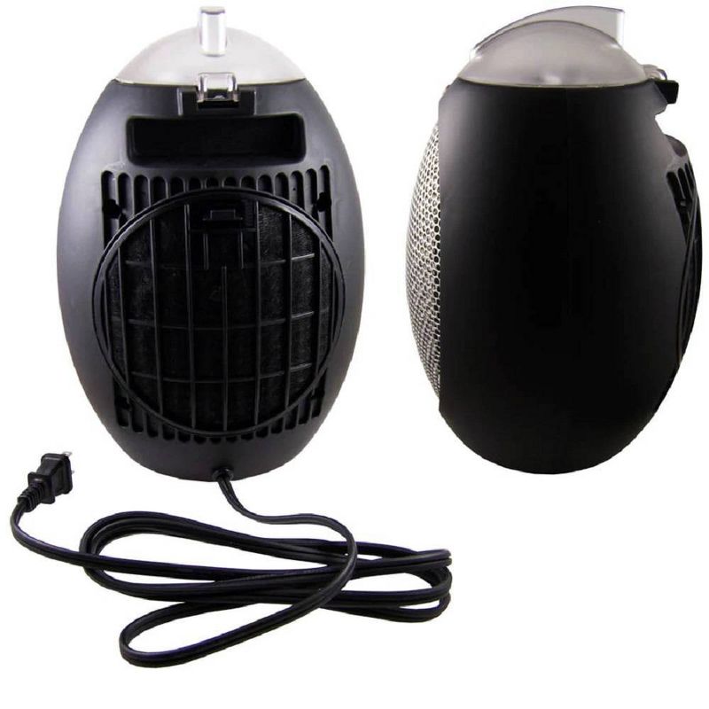 Cozy Products Eco-Save Compact Heater Black 750W ESH, 4 of 6