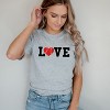 Simply Sage Market Women's Love Baseball Colorful Short Sleeve Graphic Tee - 3 of 3