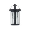 Chloe Lighting Angelo Transitional 1 Light Black Outdoor Wall Sconce 14" Height - 3 of 3