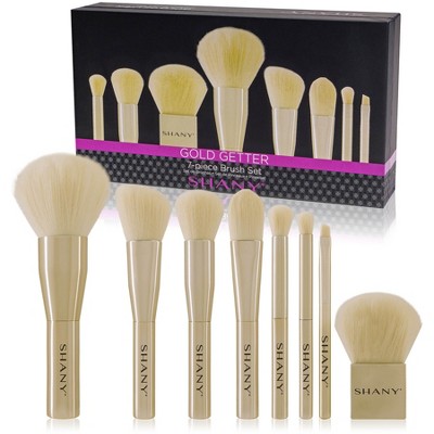 SHANY Gold Getter Premium Makeup Brush Set  - 7 pieces