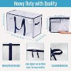 8 Pack Moving Bags, Heavy Duty, Moving Boxes Alternative, Packing Storage Supplies Dorm Room - 2 of 4