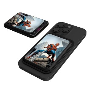 Keyscaper Marvel Spider-Man Cover Art Black Magnetic Credit Card Wallet - 1 of 3
