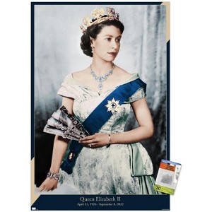 Trends International Queen Elizabeth II - Queen Unframed Wall Poster Prints - 1 of 4