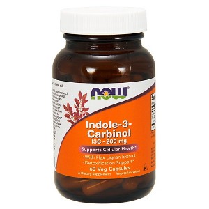 Indole-3-Carbinol with Lignans by Now Foods  -  60 VegCap - 1 of 3