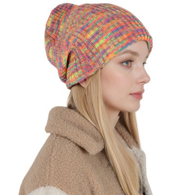 Boolavard Bonnet Hiver Slouchy Laine Tricoté Unisexe - Chaud Et Confortable