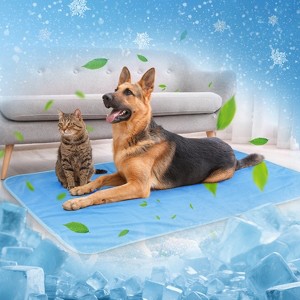 Kritter Planet Waterproof Cooling Blanket for Dogs, Reversible Leak-Proof Couch Bed Cover, Furniture Protector, Washable Comfortable Pet Blanket - 1 of 4