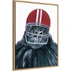 Amanti Art Football Gorilla by Yvette St. Amant Framed Canvas Wall Art - 2 of 4