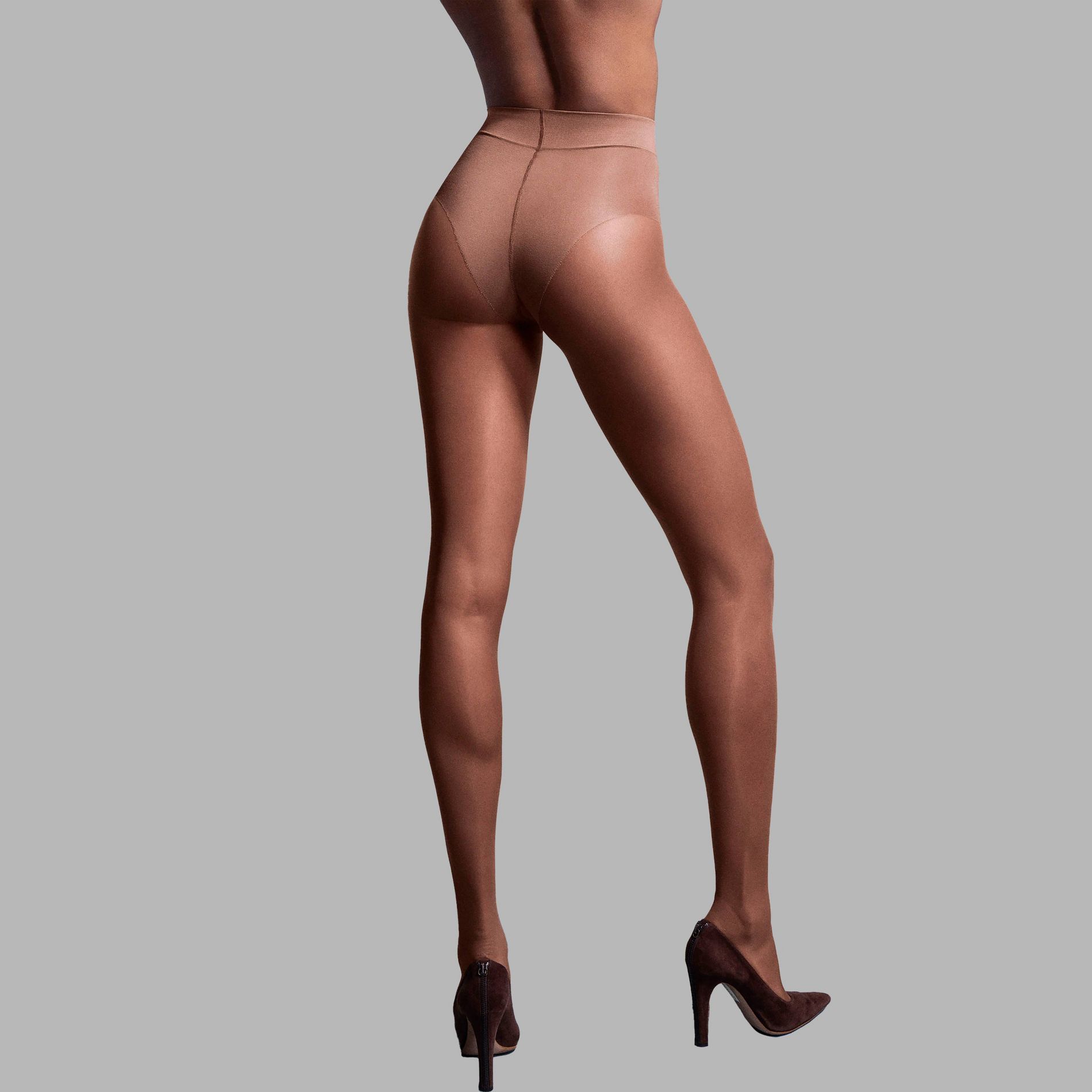 L'eggs Women's 360 Contour High Cut Sheer Tights - Nude XL
