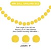 Unique Bargains Party Decorative Polyester Yarn Pom Pom Ball Garlands 4 Pcs - 2 of 4