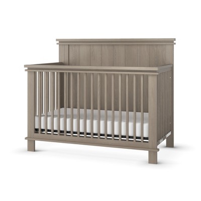Child Craft Denman 4-in-1 Convertible Crib, Converts to Day Bed, Toddler Bed and Full Size Bed, 3 Adjustable Mattress Positions, Baby Safe Finish
