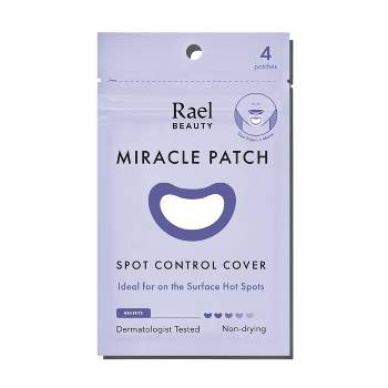 Rael Beauty Miracle Pimple Patch Spot Control Cover for Acne - 4ct