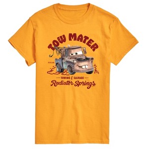Men's - Cars - Tow Mater Towing Short Sleeve Graphic T-Shirt - 1 of 3