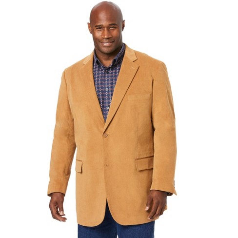 Mens big and store tall corduroy blazer