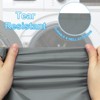 Unique Bargains Tear-Resistant Waterproof Cloth Laundry Bag with Drawstring for Traveling 2 Pcs - 3 of 4