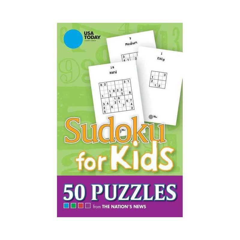 USA Today Sudoku for Kids - by  Usa Today (Paperback), 1 of 2