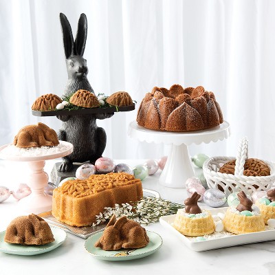 Silver Non-stick Aluminum Baby Bunny Cake Pan