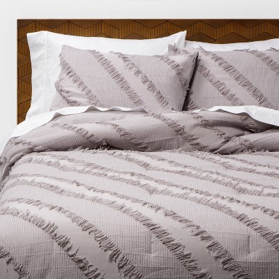 target grey comforter set