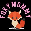 Junior's Design By Humans Foxy Mommy By Cypryanus T-Shirt - 2 of 2