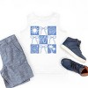 The Juniper Shop Nautical Checkered Coquette Youth Tank Top - 3 of 4
