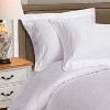 530 Thread Count Solid Deep Pocket Cotton Luxury Premium Duvet Cover Set with Pillow Shams by Blue Nile Mills - 2 of 4