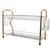 Better Chef 2-Tier 16 in. Chrome Plated Dish Rack in copper - image 4 of 4
