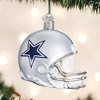 Old World Christmas Blown Glass Ornament for Christmas Tree, Dallas Cowboys Helmet - 2 of 3
